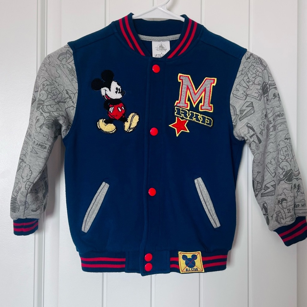 Mickey Mouse Varsity Jacket For Kids